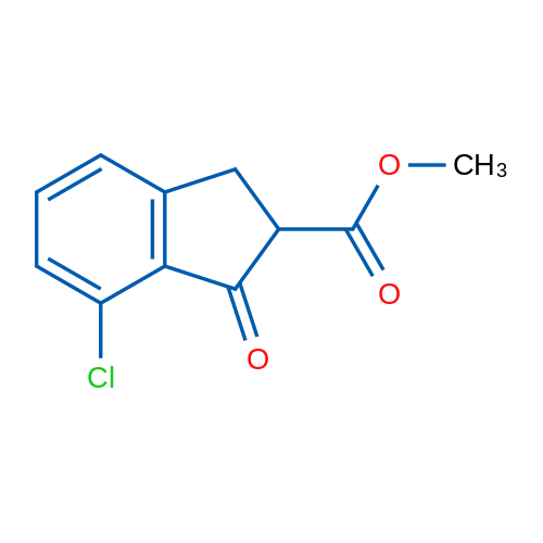 Methyl 7-chloro-1-oxo-2,3-dihydro-1H-indene-2-carboxylate 1g