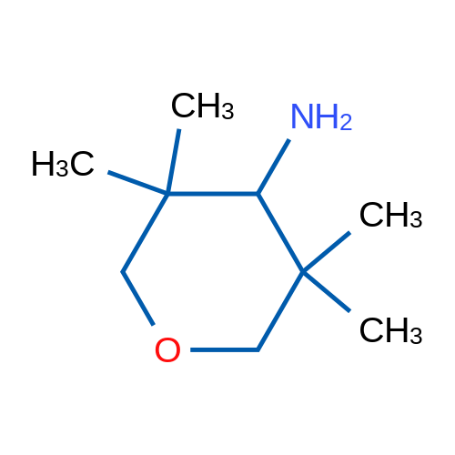 3,3,5,5-Tetramethyloxan-4-amine 1g