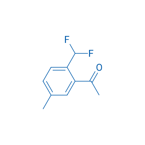 1-(2-(Difluoromethyl)-5-methylphenyl)ethan-1-one 250mg