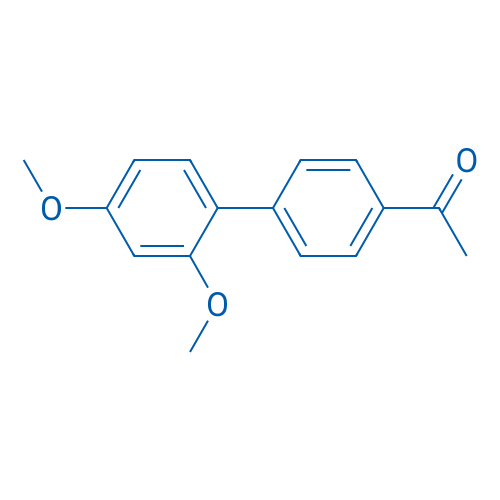 1-(2',4'-Dimethoxy-[1,1'-biphenyl]-4-yl)ethanone 1g