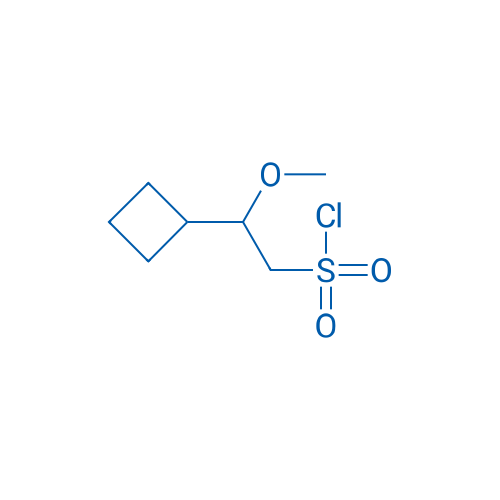 2-Cyclobutyl-2-methoxyethane-1-sulfonyl chloride 250mg