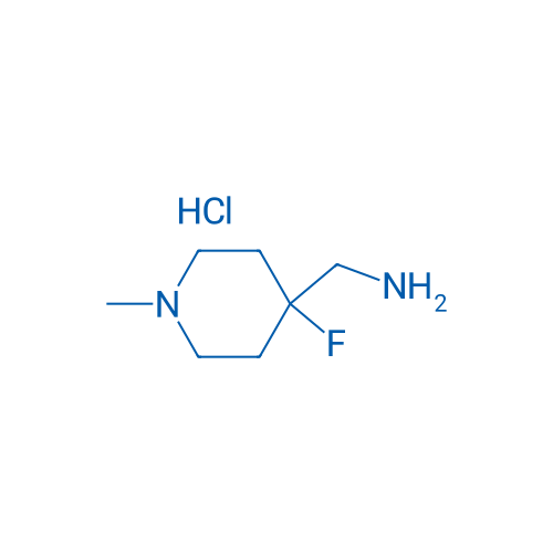 (4-Fluoro-1-methylpiperidin-4-yl)methanamine hydrochloride 1g