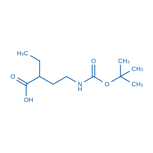 4-[(tert-Butoxycarbonyl)amino]-2-ethylbutanoic acid 250mg