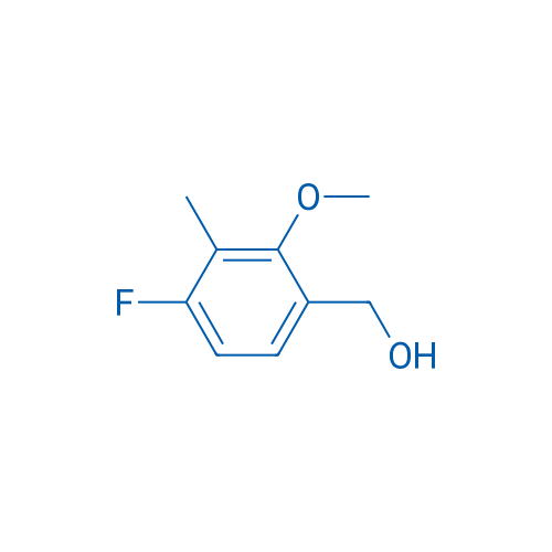 (4-Fluoro-2-methoxy-3-methylphenyl)methanol 100mg