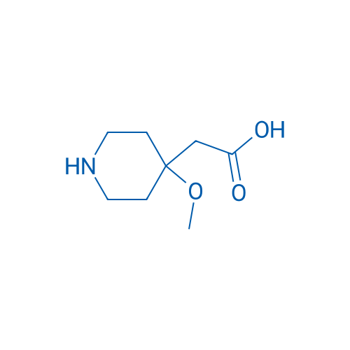 2-(4-Methoxypiperidin-4-yl)acetic acid 250mg
