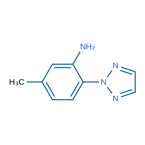 5-Methyl-2-(2H-1,2,3-triazol-2-yl)aniline 1g