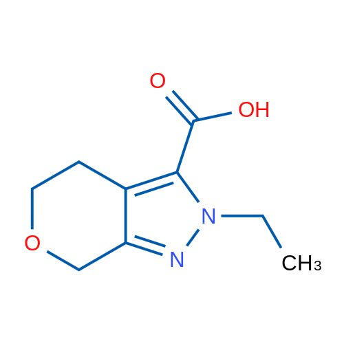 2-Ethyl-2H,4H,5H,7H-pyrano[3,4-c]pyrazole-3-carboxylic acid 1g