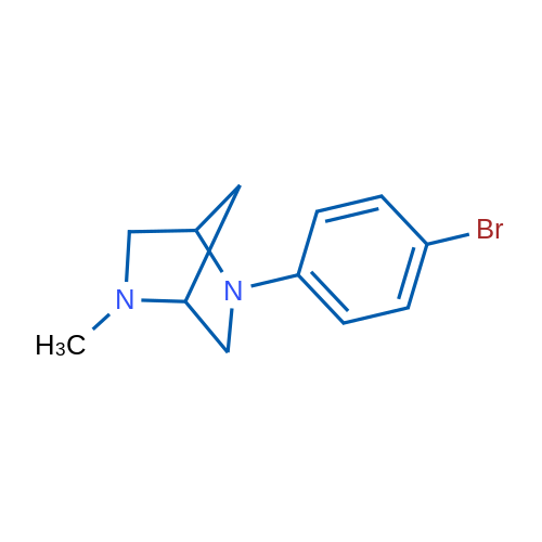 2-(4-Bromophenyl)-5-methyl-2,5-diazabicyclo[2.2.1]heptane 100mg