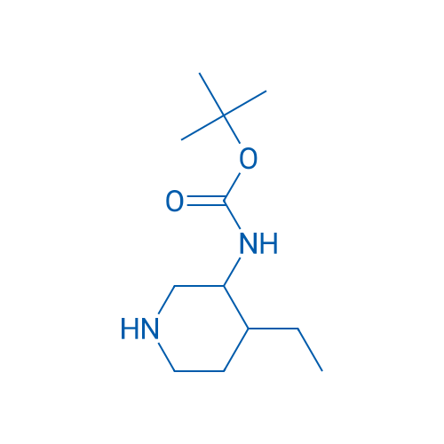 tert-Butyl n-(4-ethylpiperidin-3-yl)carbamate 250mg