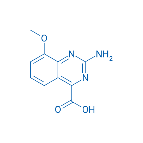 2-Amino-8-methoxyquinazoline-4-carboxylic acid 250mg