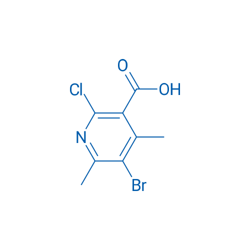 5-Bromo-2-chloro-4,6-dimethylnicotinic acid 250mg