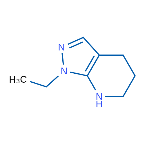 1-Ethyl-1H,4H,5H,6H,7H-pyrazolo[3,4-b]pyridine 1g