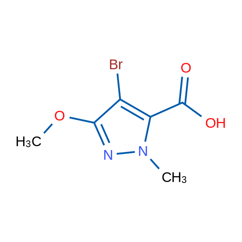 4-Bromo-3-methoxy-1-methyl-1H-pyrazole-5-carboxylic acid 1g