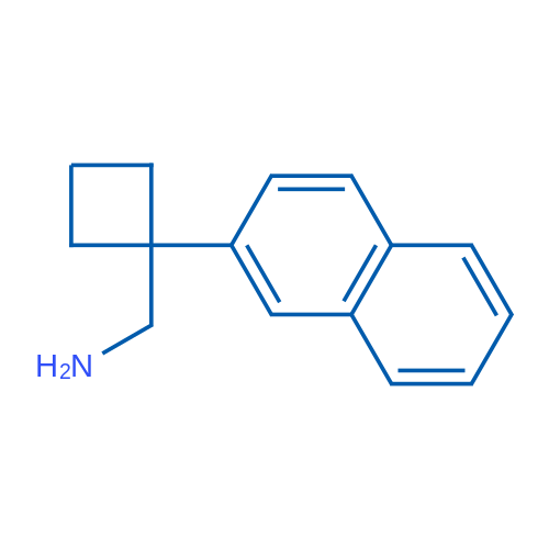 (1-(Naphthalen-2-yl)cyclobutyl)methanamine 250mg