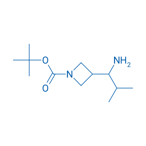 tert-Butyl 3-(1-amino-2-methylpropyl)azetidine-1-carboxylate 1g