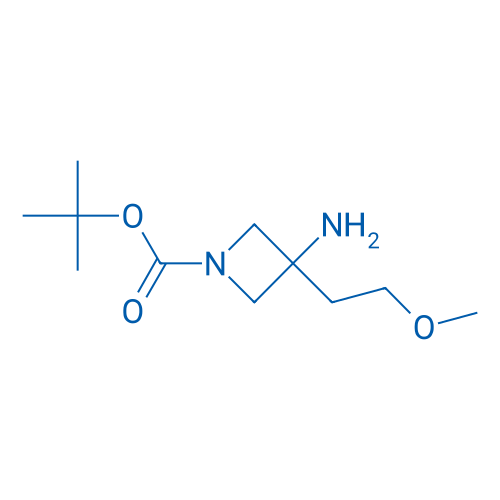 tert-butyl 3-amino-3-(2-methoxyethyl)azetidine-1-carboxylate 5g