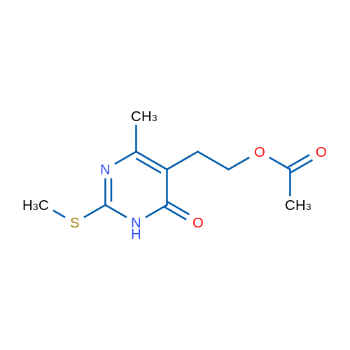 2-[4-Methyl-2-(methylsulfanyl)-6-oxo-1,6-dihydropyrimidin-5-yl]ethyl acetate 100mg