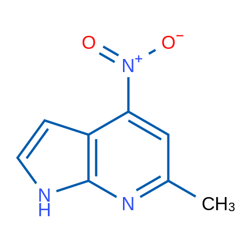 6-Methyl-4-nitro-1H-pyrrolo[2,3-b]pyridine 100mg