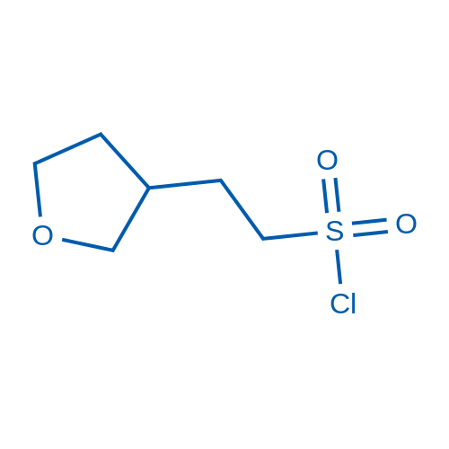 2-(Oxolan-3-yl)ethane-1-sulfonyl chloride 100mg