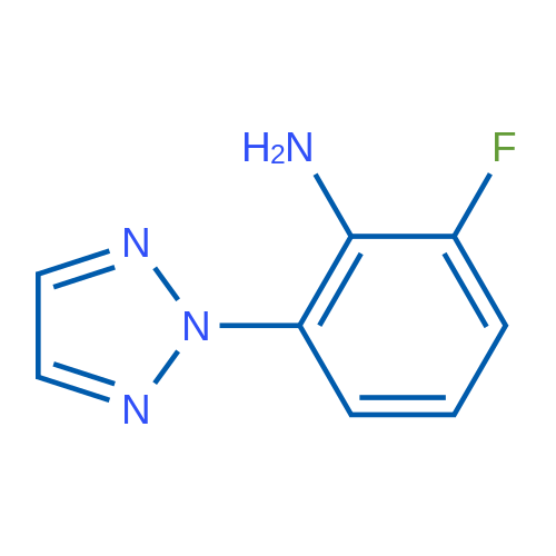 2-Fluoro-6-(2H-1,2,3-triazol-2-yl)aniline 1g