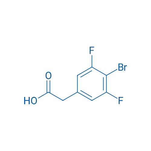 4-Bromo-3,5-difluorophenylacetic acid 250mg