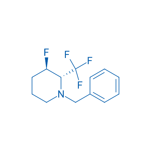 (2R,3R)-1-Benzyl-3-fluoro-2-(trifluoromethyl)piperidine 250mg
