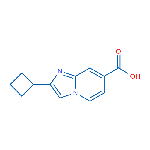 2-Cyclobutylimidazo[1,2-a]pyridine-7-carboxylic acid 1g