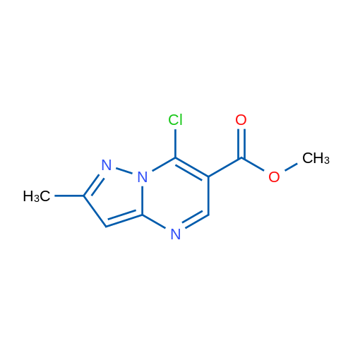 Methyl 7-chloro-2-methylpyrazolo[1,5-a]pyrimidine-6-carboxylate 1g