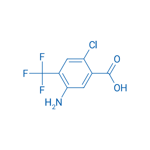 5-AMINO-2-CHLORO-4-(TRIFLUOROMETHYL)BENZOIC ACID 250mg