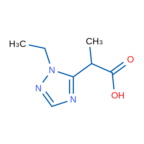 2-(1-Ethyl-1H-1,2,4-triazol-5-yl)propanoic acid 1g