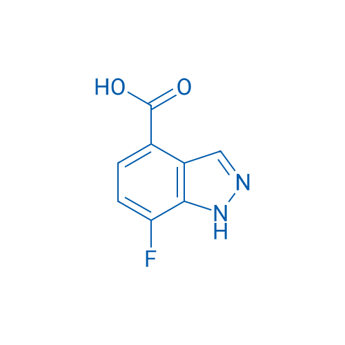 7-Fluoro-1H-indazole-4-carboxylic acid 1g