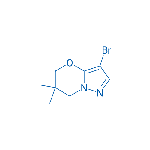 3-Bromo-6,6-dimethyl-6,7-dihydro-5H-pyrazolo[5,1-b][1,3]oxazine 250mg