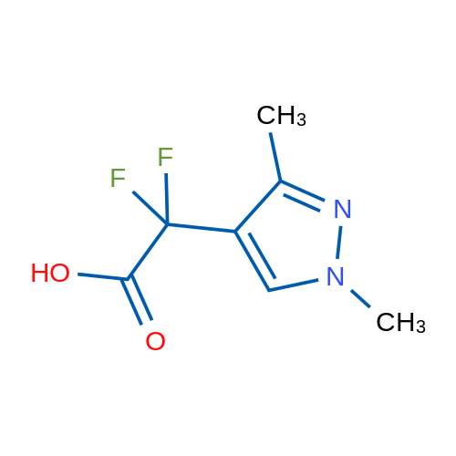 2-(1,3-Dimethyl-1H-pyrazol-4-yl)-2,2-difluoroacetic acid 1g