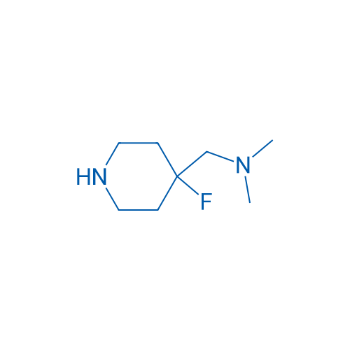 [(4-Fluoropiperidin-4-yl)methyl]dimethylamine 100mg