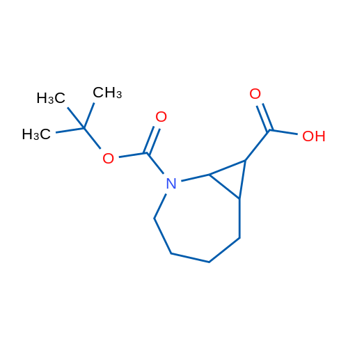 2-[(tert-Butoxy)carbonyl]-2-azabicyclo[5.1.0]octane-8-carboxylic acid 1g