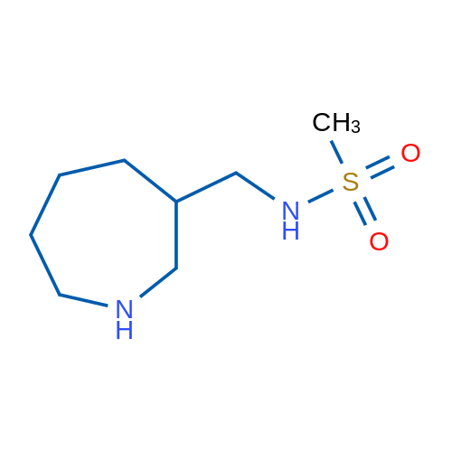 N-[(Azepan-3-yl)methyl]methanesulfonamide 1g