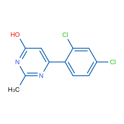6-(2,4-Dichlorophenyl)-2-methyl-4-pyrimidinol 1g
