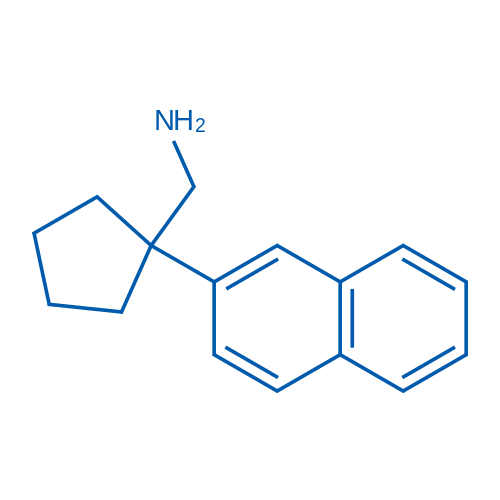 (1-(Naphthalen-2-yl)cyclopentyl)methanamine 250mg