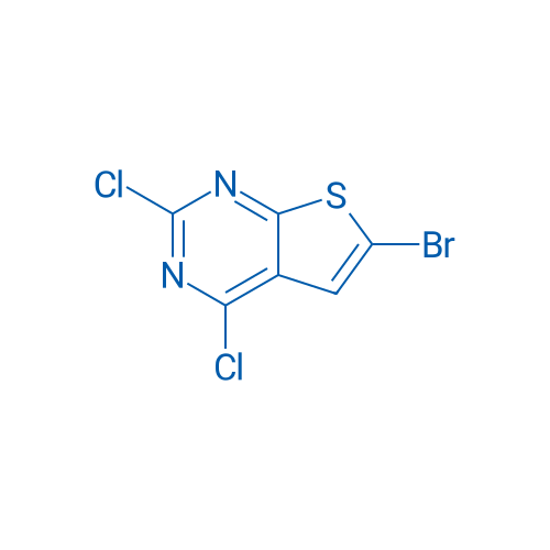 6-Bromo-2,4-dichlorothieno[2,3-d]pyrimidine 100mg