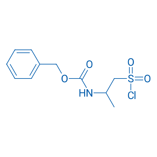 Benzyl N-[1-(chlorosulfonyl)propan-2-yl]carbamate 50mg