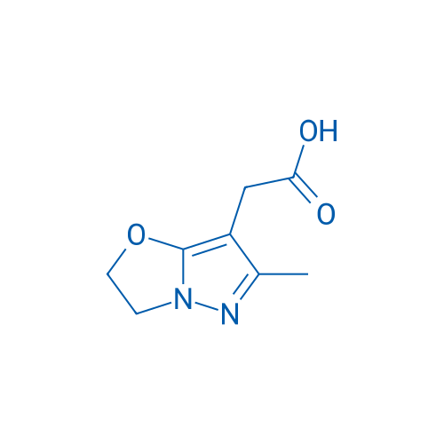 2-(6-Methyl-2,3-dihydropyrazolo[5,1-b]oxazol-7-yl)acetic acid 100mg