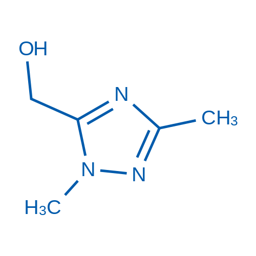 (1,3-Dimethyl-1H-1,2,4-triazol-5-yl)methanol 100mg