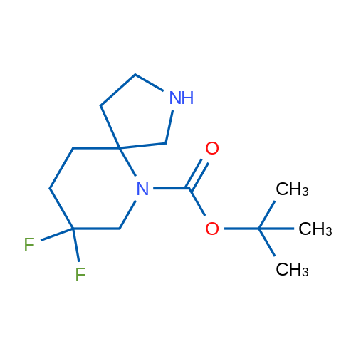 tert-Butyl 8,8-difluoro-2,6-diazaspiro[4.5]decane-6-carboxylate 250mg
