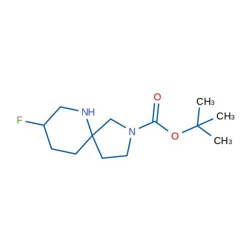 tert-Butyl 8-fluoro-2,6-diazaspiro[4.5]decane-2-carboxylate 100mg