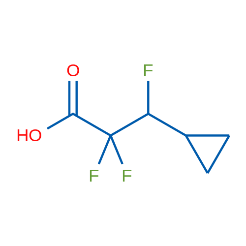 3-Cyclopropyl-2,2,3-trifluoropropanoic acid 1g