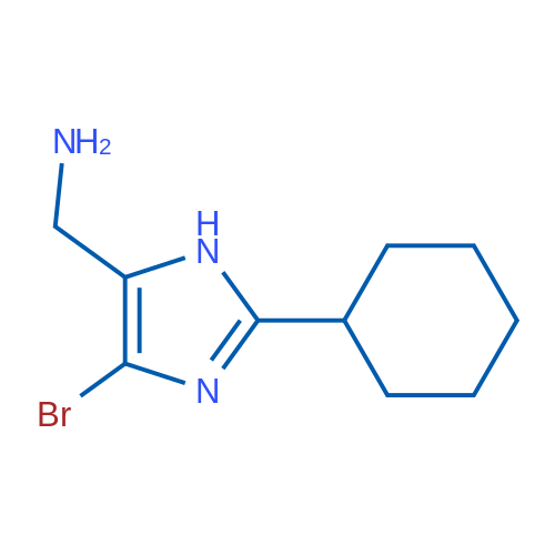 (4-Bromo-2-cyclohexyl-1H-imidazol-5-yl)methanamine 1g