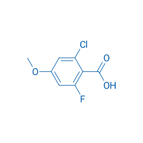 2-Chloro-6-fluoro-4-methoxybenzoic acid 50mg
