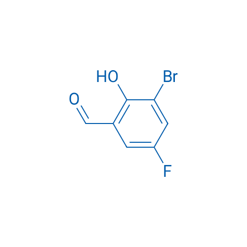 3-Bromo-5-fluoro-2-hydroxybenzaldehyde 1g
