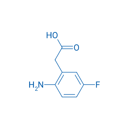 2-(2-Amino-5-fluorophenyl)acetic acid 250mg