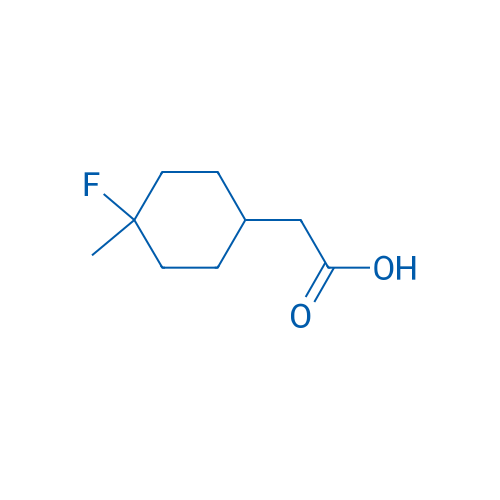 2-(4-Fluoro-4-methylcyclohexyl)acetic acid 250mg